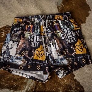 Women’s western lounge shorts NWT